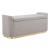 Dobo Polyester/Steel Storage Bench