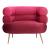 Arish Velvet Accent Chair