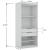 Mulberry Open 1 Sectional Armoire Wardrobe Closet w/2 Drawers 