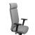 Aura Executive Chair w/Fixed Head Support; Adjustable Backrest & Seat, Synchronous Mechanism 5 Fixating Positions (Polished Aluminium Base)