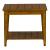 Lake House Square Lamp Table | Rustic Oak Wood Side Table