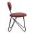 Novi Polyester/Steel Dining Chair