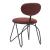 Novi Polyester/Steel Dining Chair