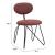Novi Polyester/Steel Dining Chair