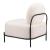 Arendal Polyester/Steel Accent Chair