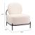 Arendal Polyester/Steel Accent Chair