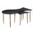 Norden MDF/Steel Coffee Table Set
