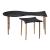 Norden MDF/Steel Coffee Table Set