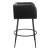 Horbat Faux Leather/Steel Barstool