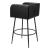 Horbat Faux Leather/Steel Barstool