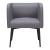 Horbat Faux Leather/Steel Dining Chair
