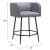 Horbat Polyester/Steel Counter Stool