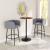 Horbat Polyester/Steel Barstool
