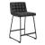 Pago Faux Leather/Steel Counter Stool