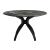 Sumay Round Faux Marble/Wood Dining Table