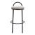 Sisal Chenille/Steel Barstool