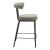 Kede Chenille/Steel Counter Stool