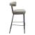 Kede Chenille/Steel Barstool