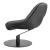 Poole Faux Leather Accent Chair