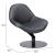 Poole Faux Leather Accent Chair