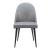 Silloth Faux Leather/Steel Armless Dining Chair