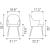 Silloth Faux Leather/Steel Dining Chair