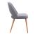 Leith Faux Leather/Wood Dining Chair