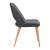 Leith Faux Leather/Wood Dining Chair