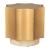 Osam Round Faux Terrazzo/Iron Side Table
