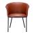 Garston Faux Leather/Steel Dining Chair