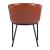 Garston Faux Leather/Steel Dining Chair