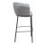 Garston Faux Leather/Steel Barstool