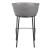 Garston Faux Leather/Steel Barstool