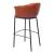 Garston Faux Leather/Steel Barstool