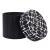 Boto Round Polyester/Wood Storage Ottoman