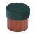 Boto Round Polyester/Wood Storage Ottoman