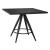 Tinos Square MDF/Steel Dining Table
