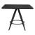 Tinos Square MDF/Steel Dining Table