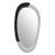 Muna Oval Steel Mirror