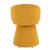 Oblic Velvet Swivel Dining Chair