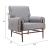Klem Polyester/Steel Accent Chair