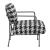 Ulet Polyester/Steel Accent Chair