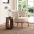 Okno Round Wood Side Table