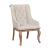 Brockway Cove Tufted Farbic Arm Chair