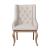 Brockway Cove Tufted Farbic Arm Chair