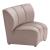 Garbi Curved Velvet Modular Sectional