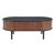 Koriana Oval Wood Veneer/Wood Coffee Table