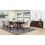 Brockway Cove Tufted Farbic Arm Chair