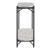Tuxedo Faux Terrazzo Stone/Steel Console Table