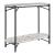 Tuxedo Faux Terrazzo Stone/Steel Console Table